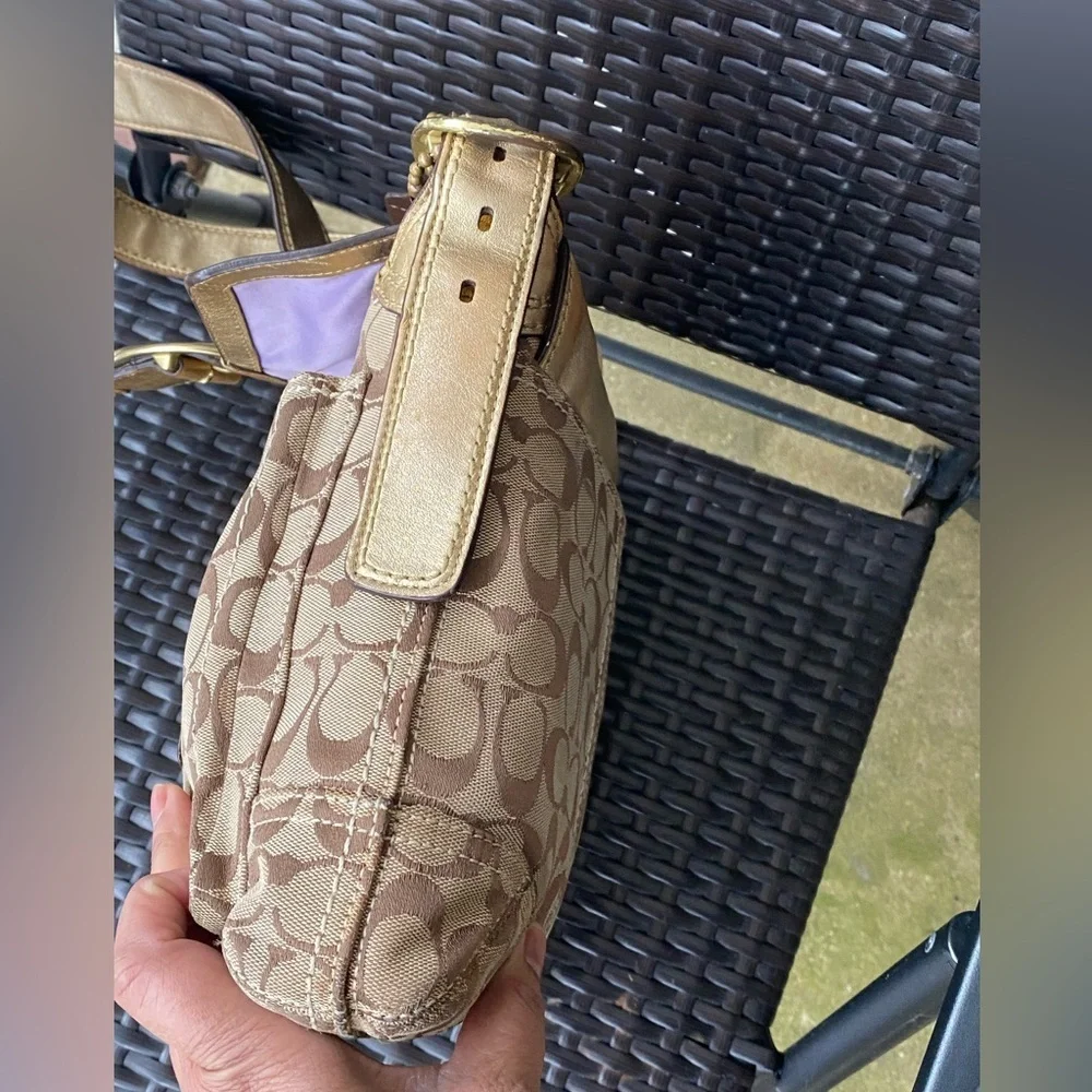 Coach Bleeker Handbag and Matching Wallet